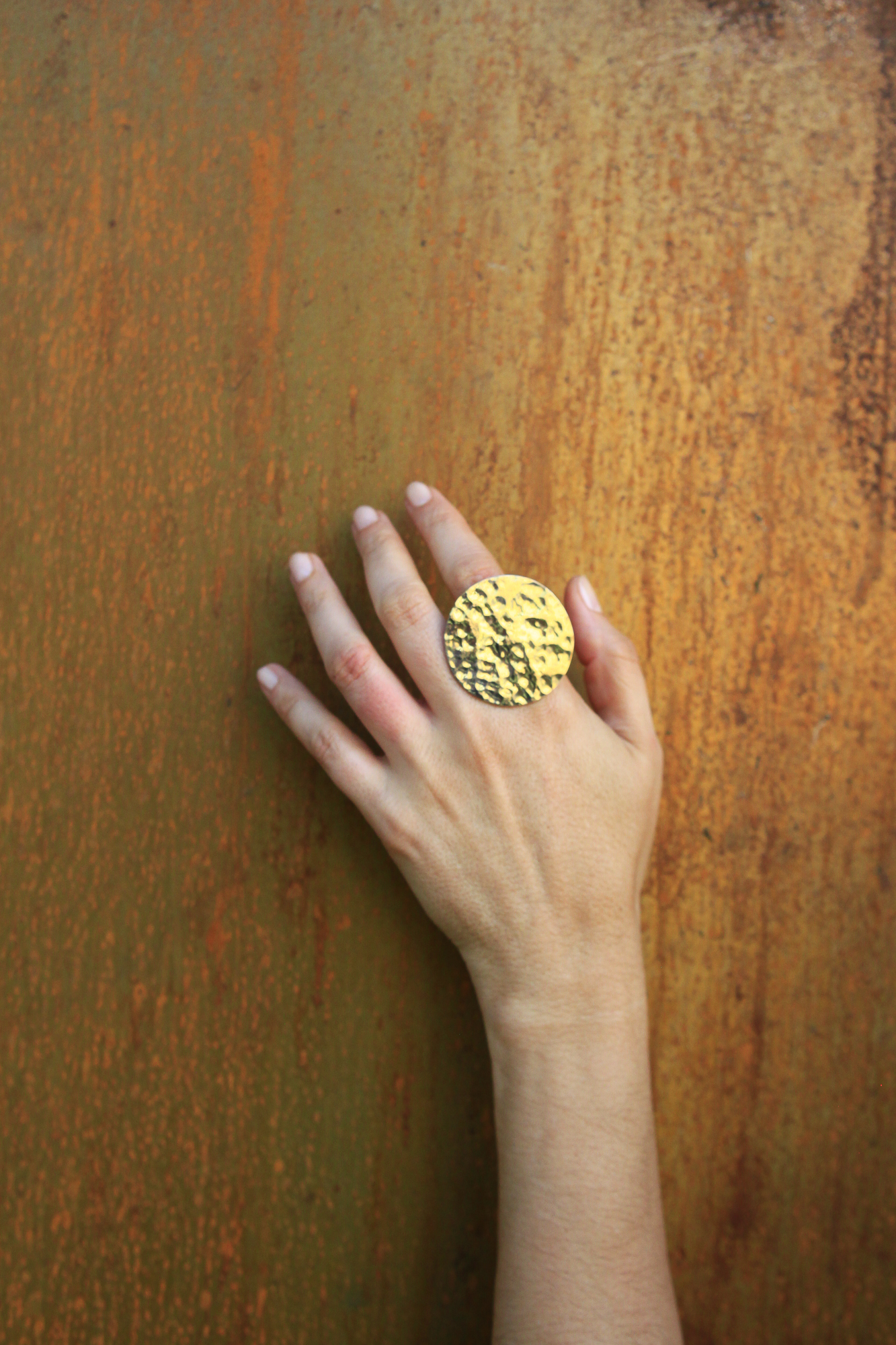 Anillo de 5cm de Alpaca